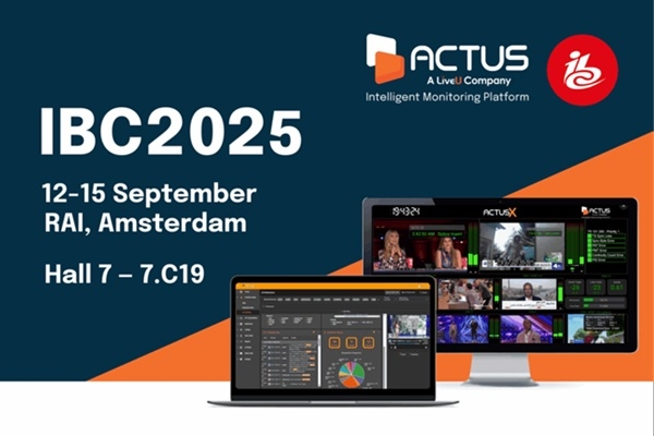 Actus Digital to showcase AI-powered compliance monitoring at IBC 2025