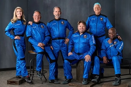 Blue Origins NS-33 mission sends first Nigerian to space