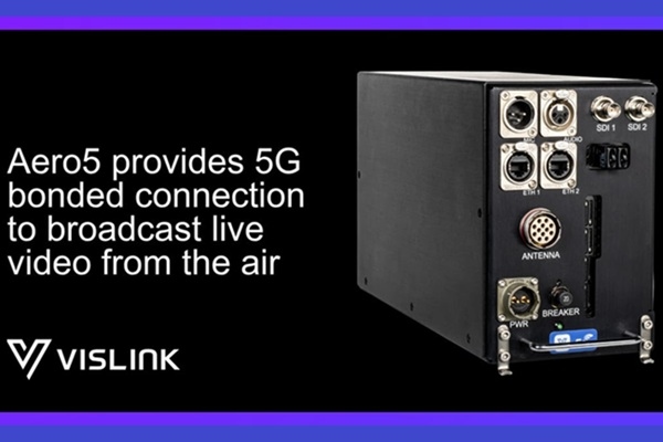 Vislink debuts 5G airborne video transmitter Aero5 at APSCON