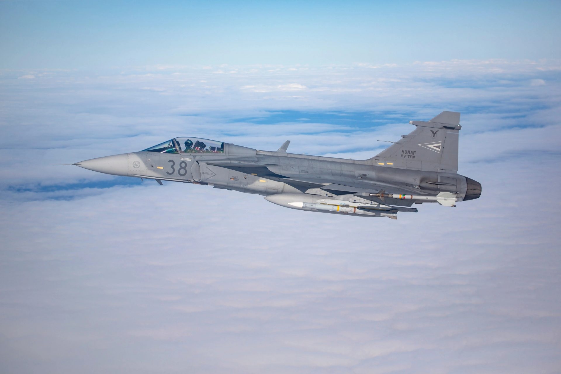 Defense Ministry: Hungarian gripens at largest NATO exercise in Denmark