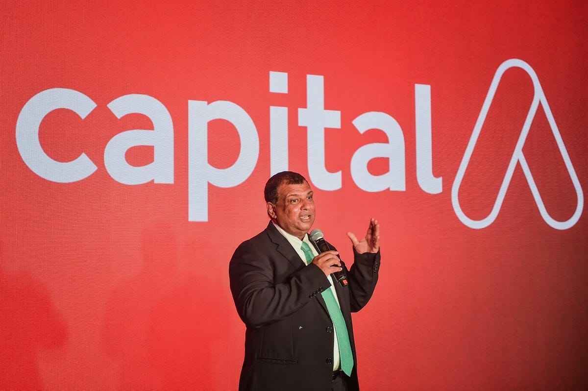 Capital A Records Revenue Of RM5.3 Billion For 1QFY25, PAT Stood At RM194 Million