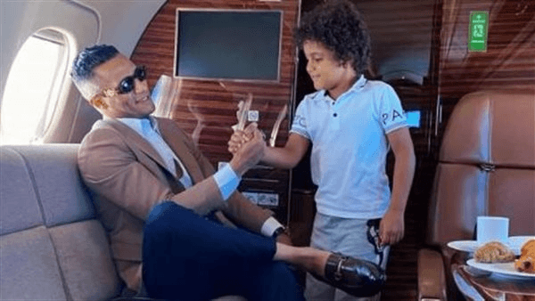 نجل محمد رمضان أمام محكمة الطفل.. ما القصة؟