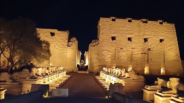 شركات السياحة: إلغاء عروض الصوت والضوء بمنطقة معابد الكرنك 3 أيام