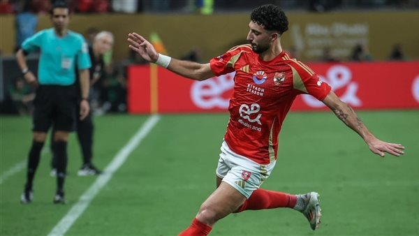 وسام أبو علي يشارك في تدريبات الأهلي ويؤكد جاهزيته لمباراة صن داونز