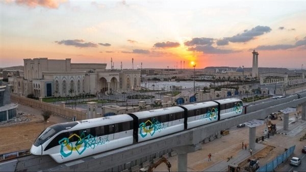بدون ركاب.. بدء الشغيل التجريبي لمونوريل شرق النيل يوليو المقبل