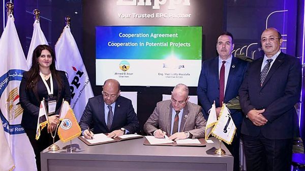 المقاولون العرب وإنبي توقعان اتفاقية تنفيذ مشروعات مشتركة بالشرق الأوسط وإفريقيا