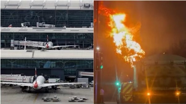 مطار هيثرو بلندن يستأنف رحلاته الجوية بعد إغلاقه بسبب حريق بمحطة الطاقة