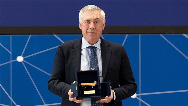 أنشيلوتي يحصل على جائزة أفضل مدرب إيطالي لـ موسم 2023-2024