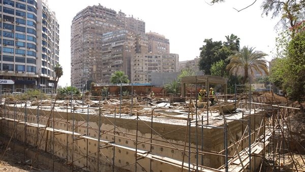 انتهاء أعمال صب الخرسانات بنسبة 82% لحديقة الحيوان بالجيزة