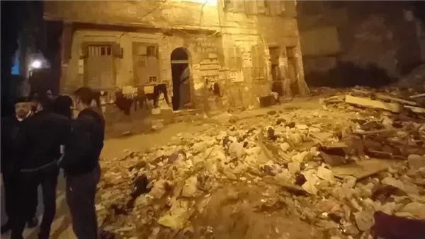 دون إصابات.. انهيار أسقف عقار في بحري وأجزاء خارجية من آخر بالشاطبي بالإسكندرية