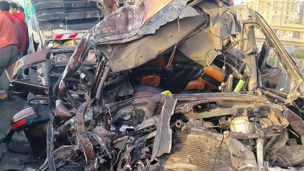 إصابة شخصين في حادث دهس سيارة نقل لأخرى ملاكي بالدقهلية