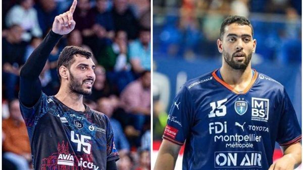 الليلة.. مواجهة مصرية بين سيف الدرع وأحمد هشام دودو في نصف نهائي كأس فرنسا لليد