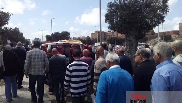 تشييع جثمان حفيد سيد درويش بمقابر المنارة في الإسكندرية
