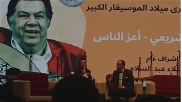 تأثر أنوشكا في احتفالية عمار الشريعي: كان بيقولي يا نملة ونحلة
