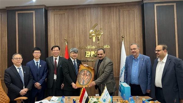 بروتوكول تعاون بين جامعة بنها الأهلية وجامعة بكين التكنولوجية الصينية