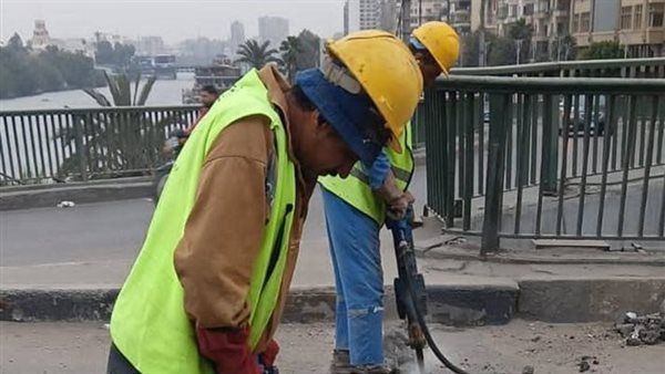 محافظ الجيزة يتابع تنفيذ أعمال إحلال وتجديد الفواصل بوصلة كوبري 6 أكتوبر