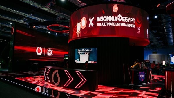 تمهيدًا لإطلاق 5G.. فودافون مصر الراعي الرئيسي لمهرجان إنسومنيا للألعاب 2025