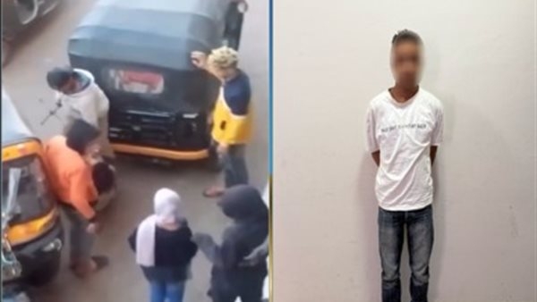 ادعى سرقتها هاتف.. القبض على سائق توك توك لتعديه بالضرب على فتاة بالقليوبية