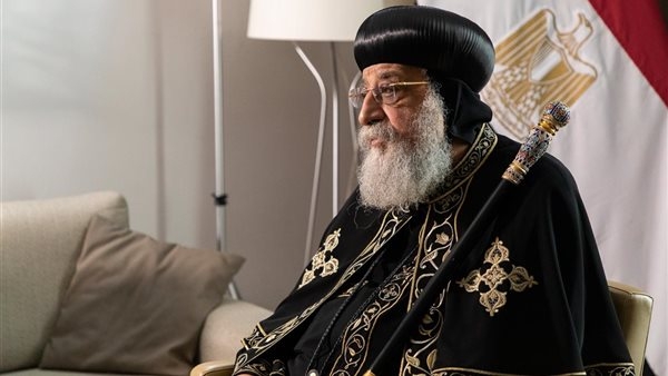 البابا تواضروس يصلي العشية في كنيسة السيدة العذراء والشهيدة مارينا بالعلمين