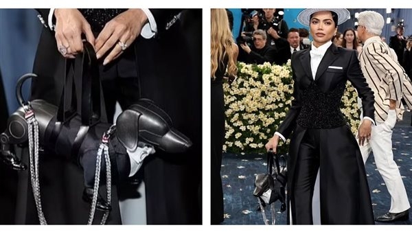 كلب مونا باتيل الآلي يخطف الأنظار بحفل ميت جالا Met Gala 2025.. ما القصة؟