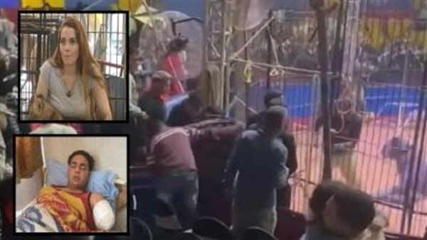 أنوسة كوته في تحقيقات قضية عامل السيرك: عيلتي مدربين نمور وعندنا أسود وبستوردهم من جنوب إفريقيا