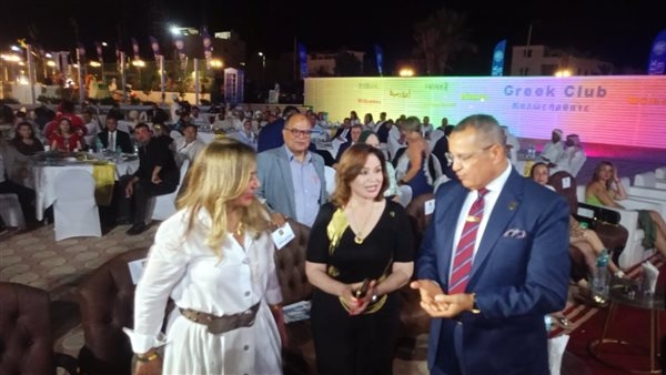 بحضور إلهام شاهين وليلى علوي.. محافظ جنوب سيناء ونائب رئيس وزراء اليونان يفتتحان أول نادي يوناني بالمحافظة