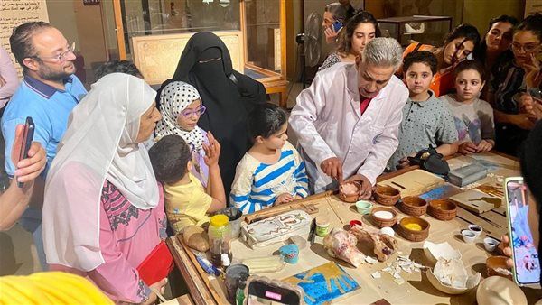 المتحف المصري بالتحرير يشهد فعالية حول توظيف الذكاء الاصطناعي في صيانة وترميم المومياوات