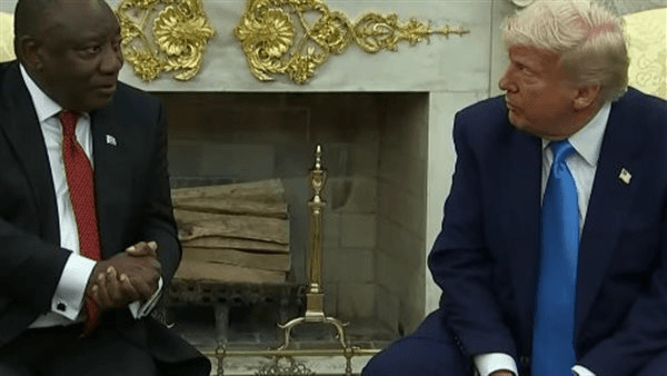 رئيس جنوب إفريقيا لـ ترامب: أنا آسف لأنني لا أملك طائرة لأعطيك إياها
