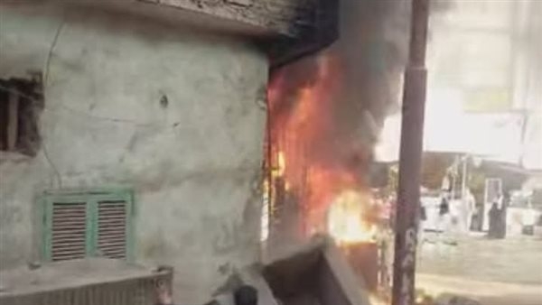 مصرع ربة منزل وصغيرتها وإصابة 3 آخرين في حريق شقة سكنية بسوهاج