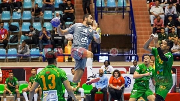 يد الأهلي يتأهل لنهائي كأس الكؤوس الإفريقية بعد الفوز على منتدي المغربي