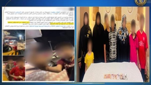 نظير مبالغ مالية.. القبض على سيدة برفقتها 5 صغار استغلتهم في أعمال التسول بالشروق