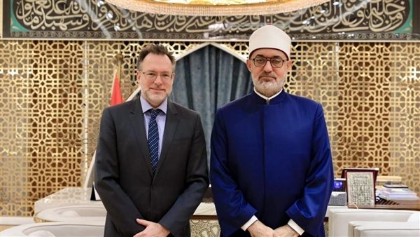 مفتي الجمهورية لـ السفير الكندي الجديد لدى القاهرة: ما يحدث في غزة خزي وعار على جبين المجتمع الدولي
