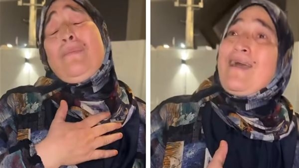 ربنا يشفيلي ابني.. سيدة من كفر الشيخ تدعو لنجلها بالقرب من جبل الرحمة في عرفات