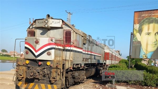 عطل مفاجئ يوقف حركة القطارات على خط دسوق - البوصيلي في كفر الشيخ