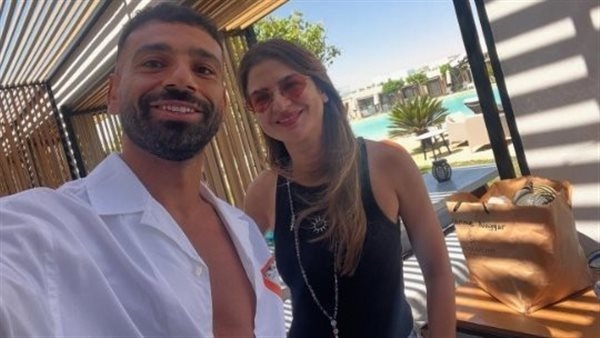 بصورة مع كارين فهمي مالكة مطعم galambo.. محمد صلاح يقضي إجازته في هاسيندا