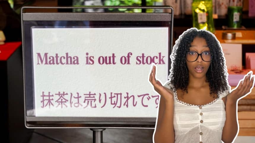 WATCH — Worried about a matcha shortage? Maybe you don't have to be