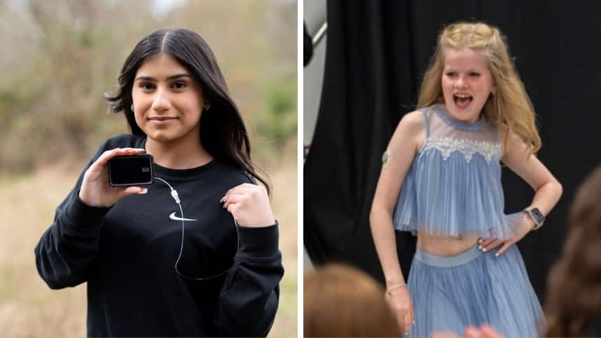Kids with diabetes show off their devices at Canadian fashion shows