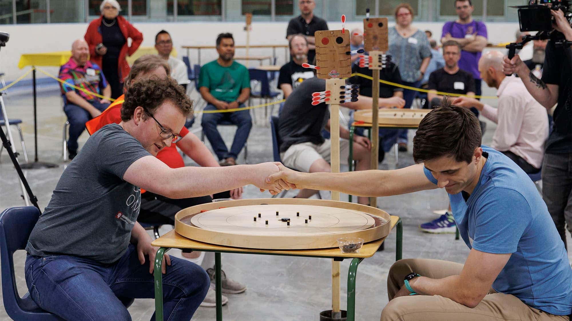In crokinole country