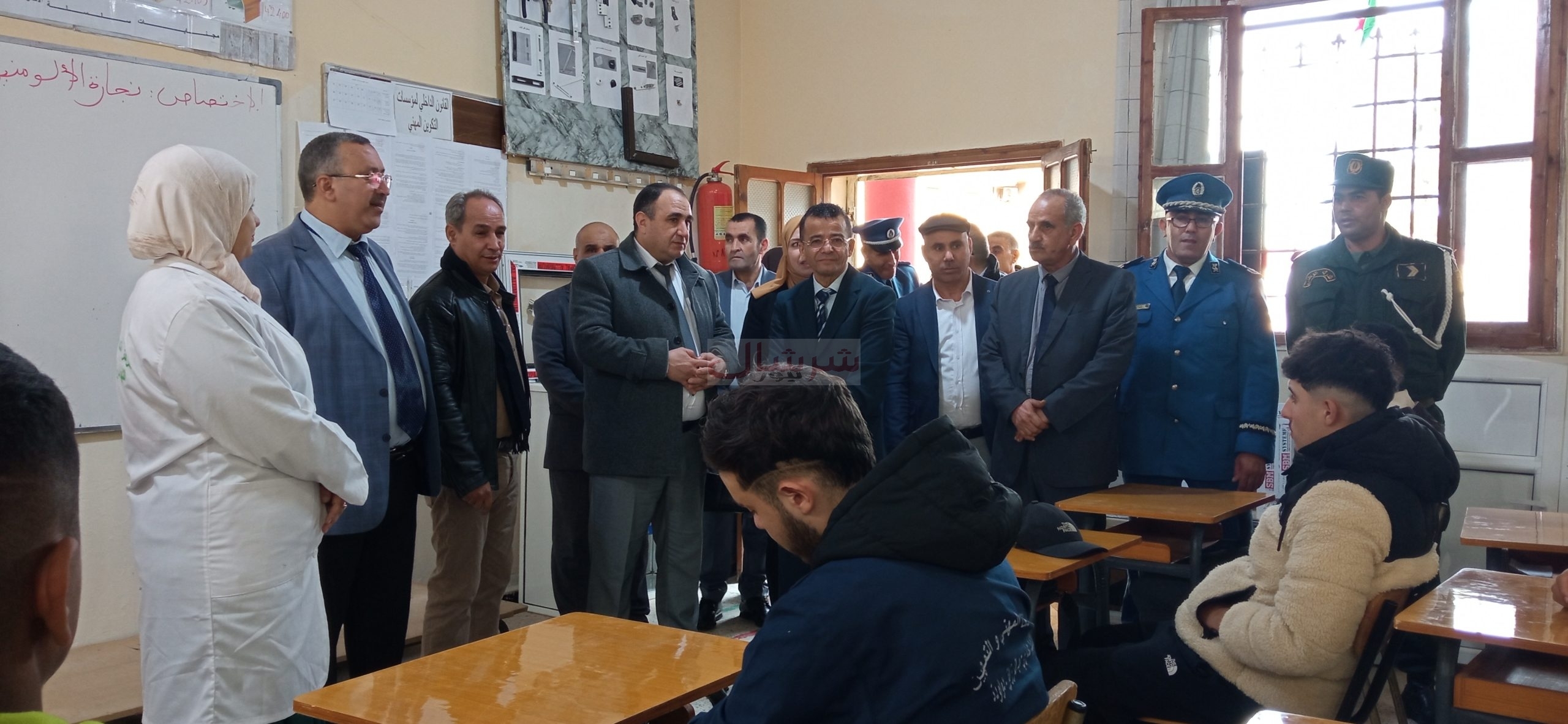 من مركز الشّهيد عماري عبد الرزاق بالدواودة: المفتّش العام لولاية تيبازة يشرف على انطلاق دورة فيفري 2025 للتّكوين المهني