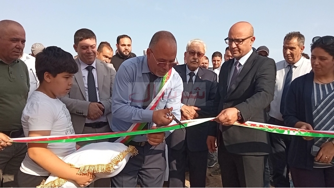 والي تيبازة يدشّن مشروع ربط بلدية أغبال بمياه سد كاف الدير ويؤكّد على تزويد باقي دواوير الداموس وبني ميلك