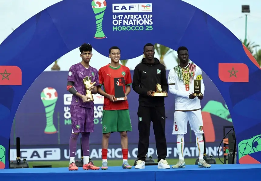 المغاربة يحصدون أغلب جوائز كأس إفريقيا لأقل من 17 سنة