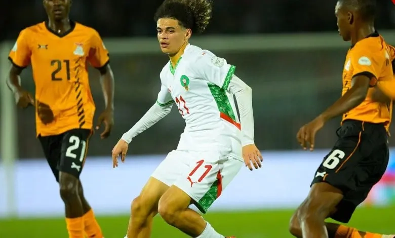 المنتخب المغربي يتعادل مع زامبيا في كأس إفريقيا للفتيان