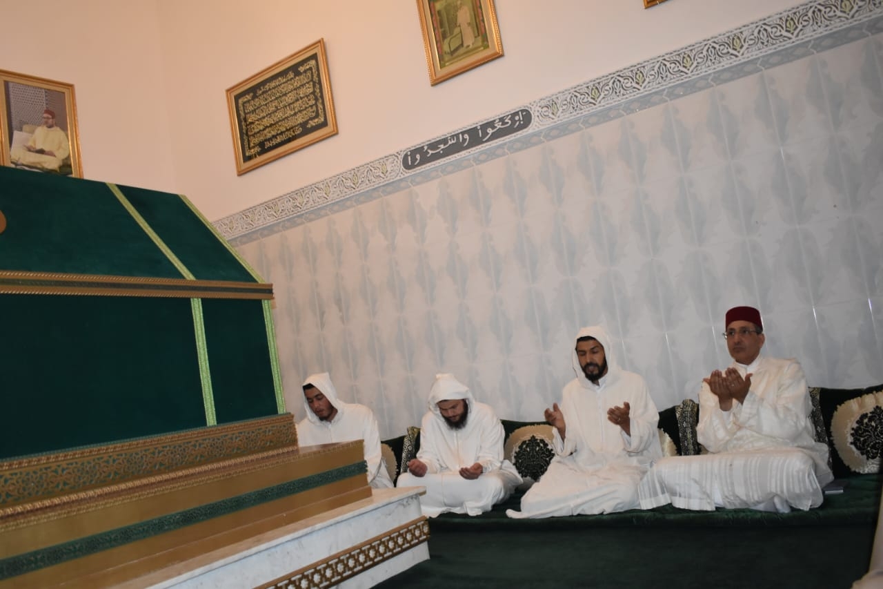 مباشرة بعد حفل التنصيب، واستحضارا لأدوارها الدينية والوطنية.. العامل الجديد يقوم بزيارة لزاويتي تنالت وتعلات