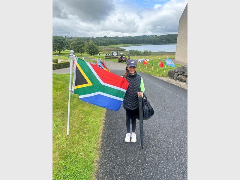 WATCH: Alberton's Cyra Elliot wins big at a golf competition in Ireland
