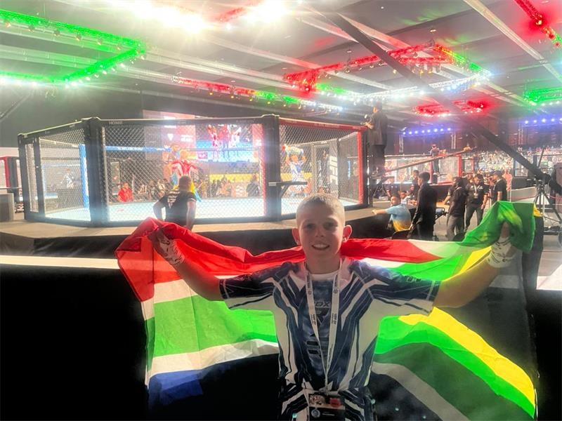 Young SA MMA fighters bring home medals from world championship in Abu Dhabi