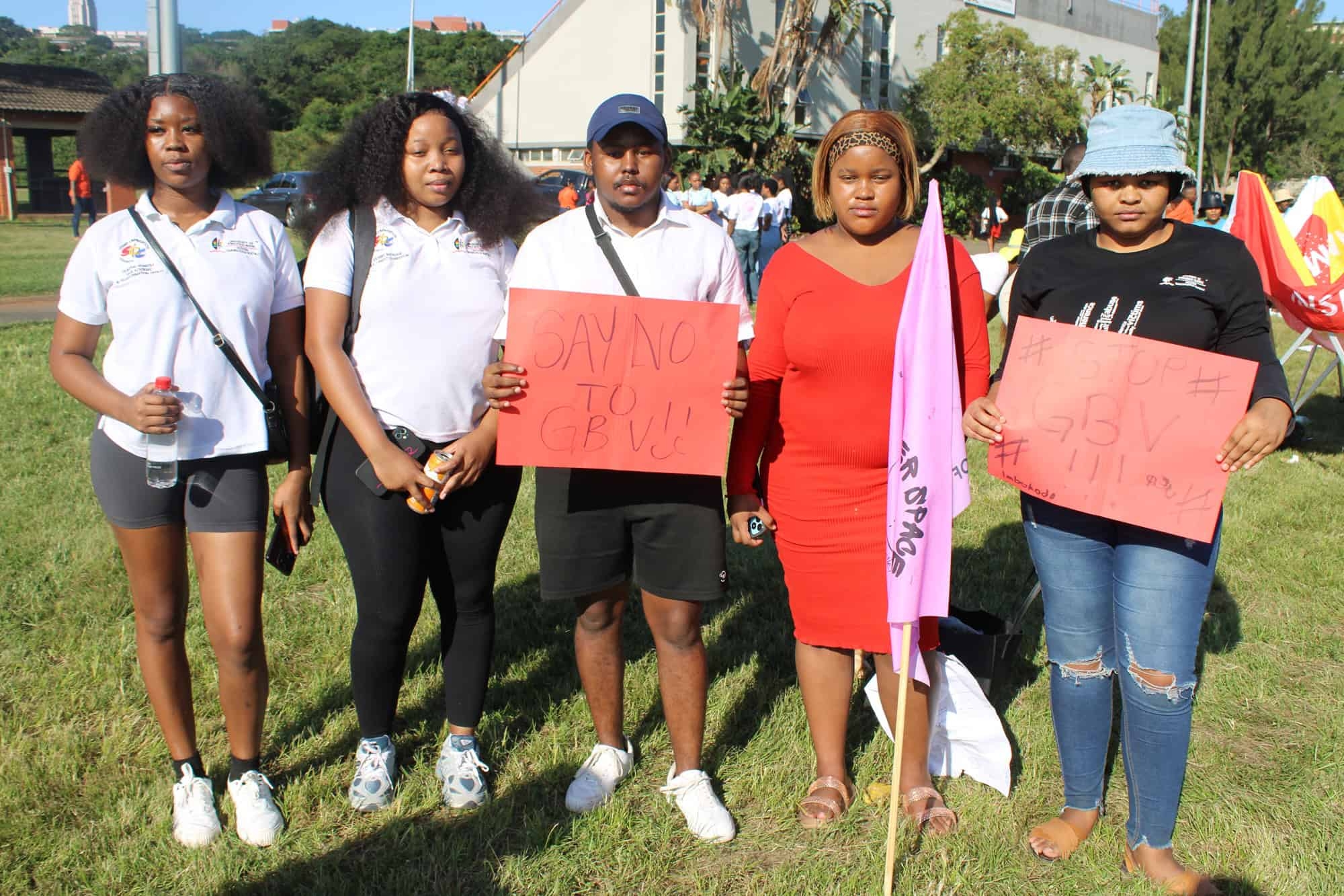 Students raise voices against plight of GBV