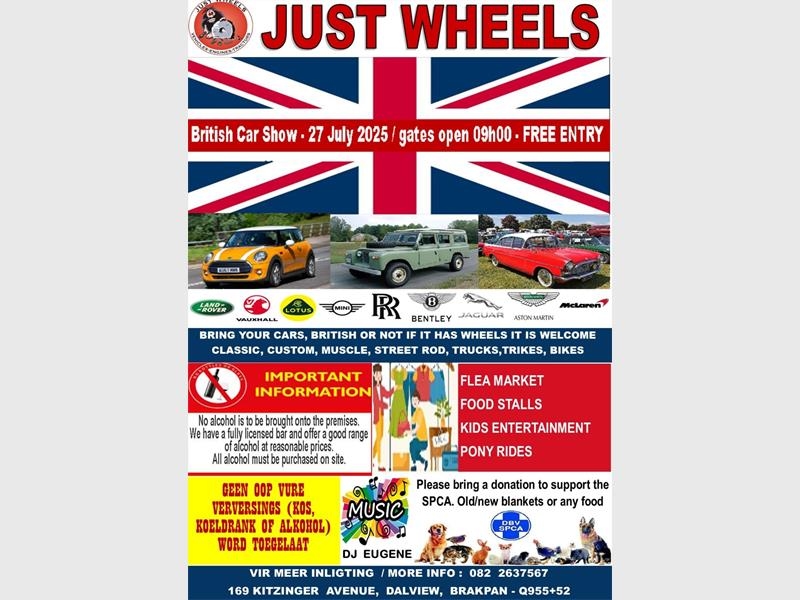 Classic cars, live music and family fun: All roads lead to Just Wheels tomorrow
