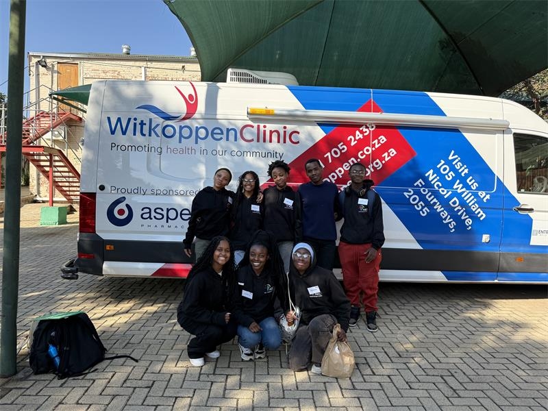 Witkoppen Clinic opens its doors to tomorrow's healers