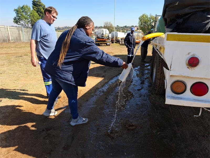 Ekurhuleni assures residents of safe water quality during Rand Water maintenance