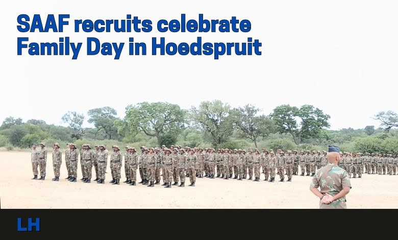 SAAF recruits celebrate Family Day milestone in Hoedspruit